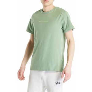 Helly Hansen Core Graphic Casual T-shirt Heren Groen