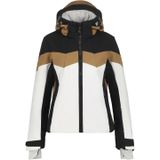 Luhta Leutsuvaara Ski Jas Dames Wit Dessin M/38