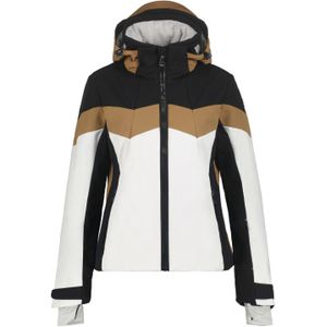 Luhta Leutsuvaara Ski Jas Dames Wit Dessin M/38