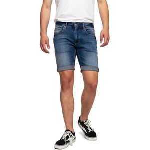 Revolution Kent Denim Short Short Skate Heren Donkerblauw