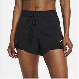 Nike Essential 2 In 1 Dames Short Sportshort Dames Zwart