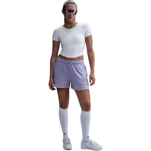 Nike - Sportswear Club Fleece Sportshort - Dames - Lila - Katoen