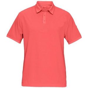 Under Armour Crestable Performance Polo Golfpolo Heren Koraal 3xl