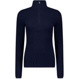 Airforce Ruby Ribbed Ski Pully Dames Donkerblauw S/36