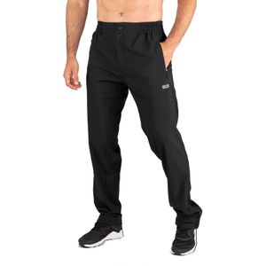 Sjeng Sports James Incl. 2 Zij Zakken +rits Trainingsbroek Heren Zwart