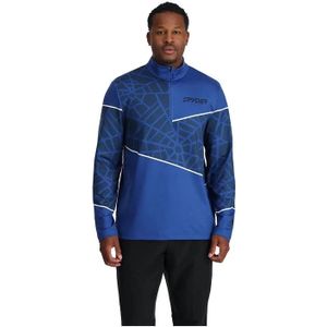 Spyder Vital 1/2 Zip Skipully Heren Blauw Dessin