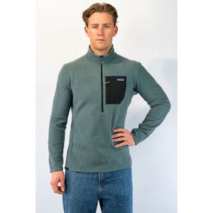 Patagonia M's R1 Air Zip Sportsweater Heren Groen