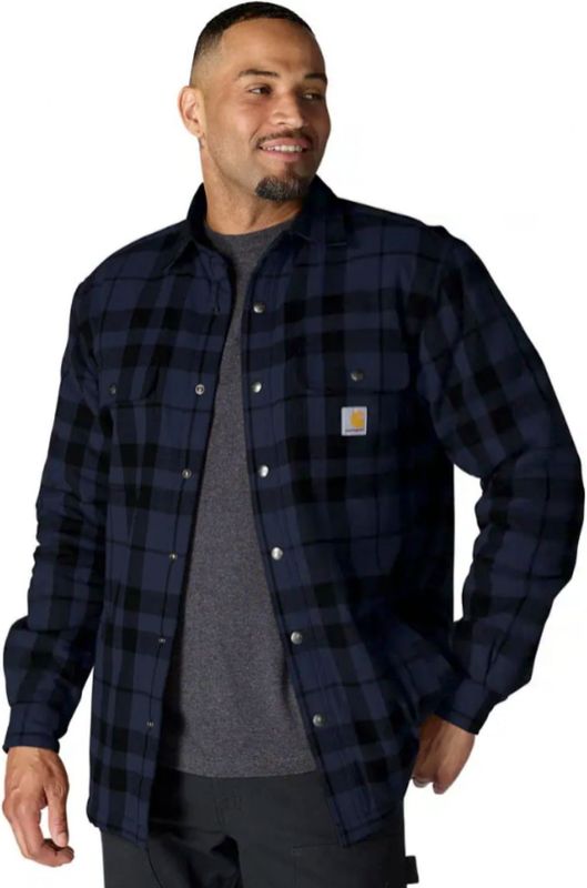 Carhartt - Relaxed Fit - Tussenjas - Zwart - Sherpa Futter