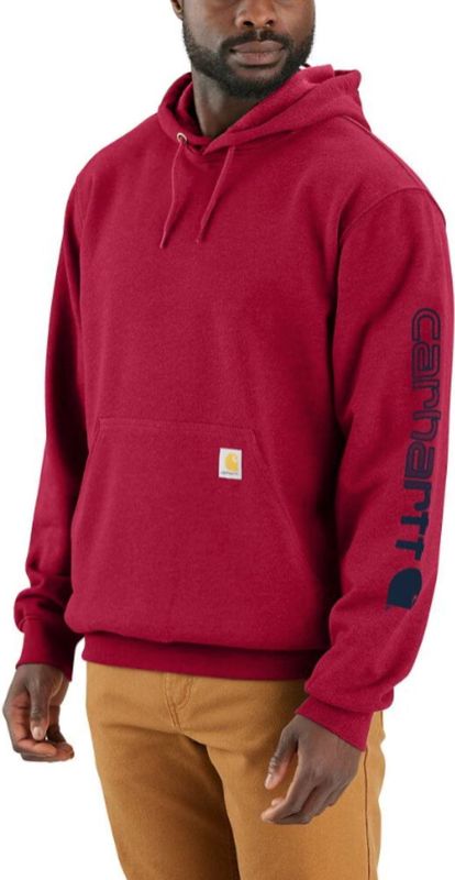Carhartt - Loose Fit Midweight Casual Sweater - Rood - Heren