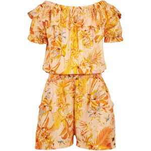 Vingino Gebloemde Jumpsuit PHILINE Oranje/Multi