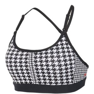 Nike Dri-fit Indy Icon Clash Sport Bh Zwart Dessin L