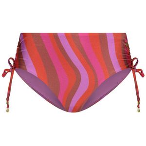 Ten Cate Midi Bow Bikini Slip Dames Rood Dessin 2xl/44