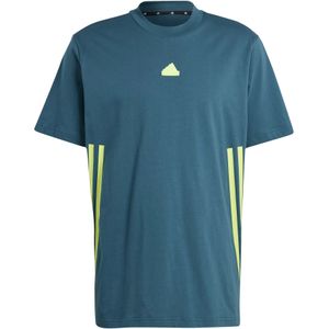 Adidas Future Icons 3-stripes Sportshirt Heren Donkerblauw