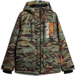 Superdry Ultimate Rescue Ski Jas Heren Groen Dessin