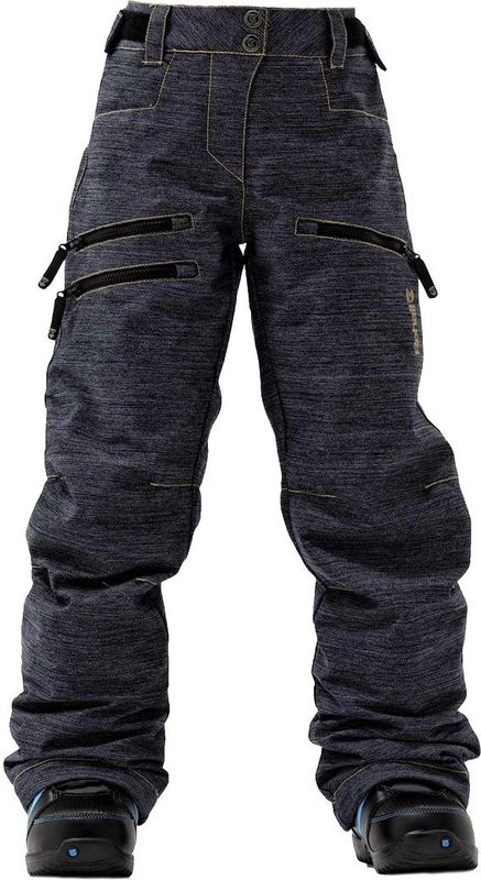 Rehall  Snowboardbroek Meisjes Blauw 128