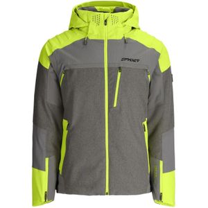 Spyder Vanqysh Melange Ski Jas Heren Grijs M