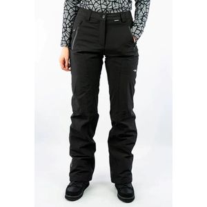 Ice Peak Buikmaat +6 Cm Taille Freyung Skibroek Dames Zwart