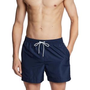 Calvin Klein Medium Drawstring Zwemshort Heren Donkerblauw