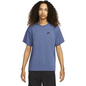 Nike Sportswear Casual T-shirt Heren Donkerblauw