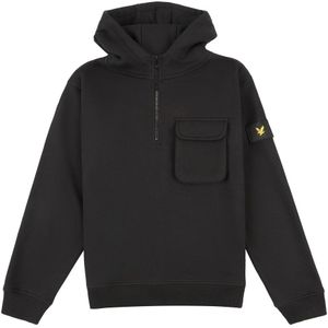 Lyle And Scott Pocket Quarter Zip Bb Casual Sweater Jongens Zwart 128