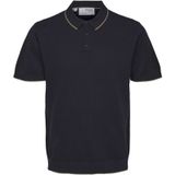 Selected Homme Polo Heren Donkerblauw