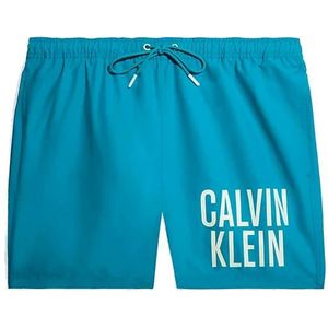 Calvin Klein Medium Drawstring Zwemshort Heren Blauw