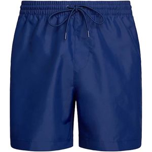 Calvin Klein Medium Drawstring Zwemshort Heren Donkerblauw