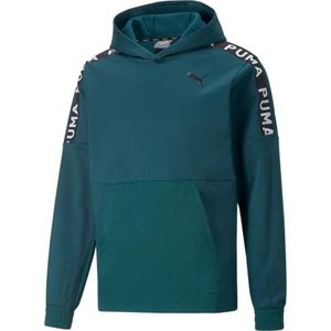 Puma Fit Pwrfleece Casual Sweater Heren Groen