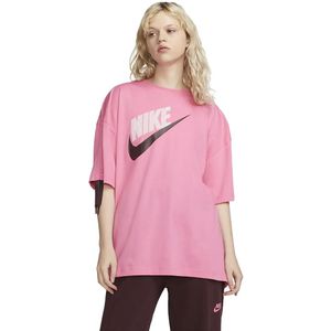 Nike W Nsw Ss Top Dnc Sportshirt Dames Pink