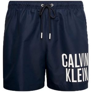 Calvin Klein Medium Drawstring Zwemshort Heren Donkerblauw