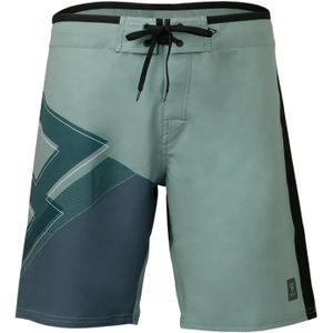 Brunotti Weston-pp Zwemshort Heren Groen Dessin L/33i