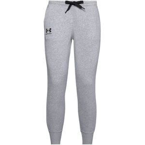 Under Armour Rival Fleece Joggers Joggingbroek Dames Grijs M/38