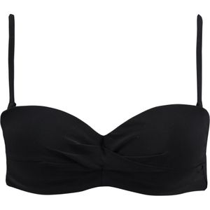 Barts Solid Bandeau Bikini Top Dames Zwart