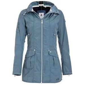 Didriksons Folka Wns Parka 5 Zomerjas Dames Blauw