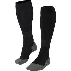 Falke Compressie Sok Knie Lang Model W3 Compressie Sokken Heren Zwart