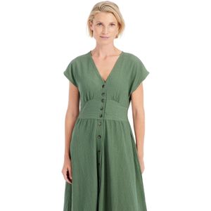 Protest Prtnieve Strandjurk Dames Groen S/36