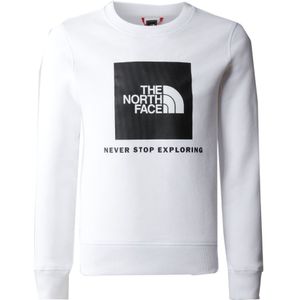 The North Face Redbox Crew Casual Sweater Jongens Wit 140