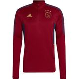 Adidas Ajax Trainings 22/23 Voetbal Sweater Sr Rood