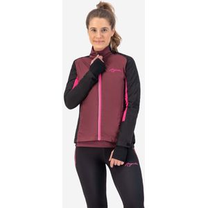 Rogelli Enjoy Ll Trainingsjas Dames Running Bordeaux Xs/34