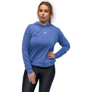 Under Armour Rival Terry Sportsweater Dames Blauw