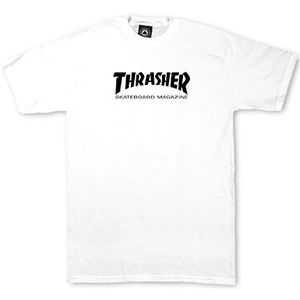 Thrasher Trhasher Skate Mag Skate T-shirt Heren Wit