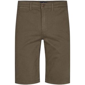 Kronstadt Jonas Twill Casual Short Heren Donkergroen 4xl/30b