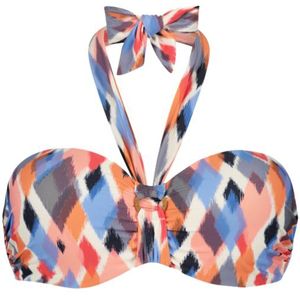 Cyell Beach Breeze Bikini Top Dames Rood Dessin