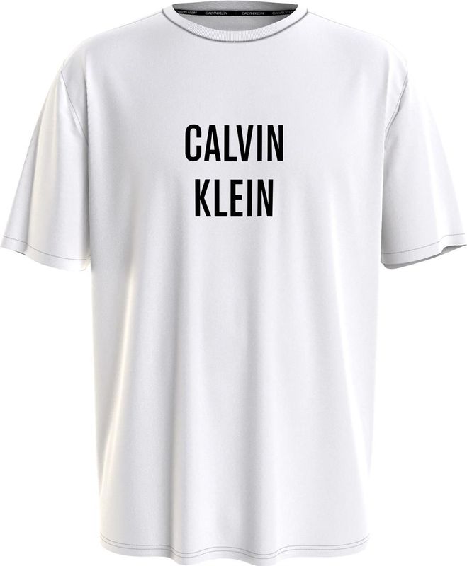 Calvin Klein Relaxed Crew Casaul T-shirt Dames Wit M