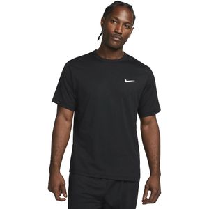 Nike Dri-fit Uv Hyverse Sportshirt Heren Zwart