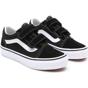 Vans Old Skool Velcro Sneakers Jongens Zwart 32