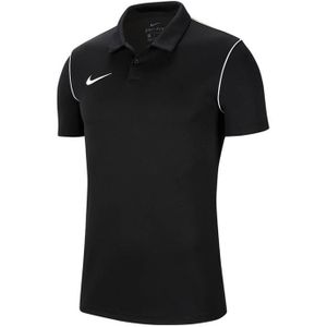 Nike Park 20 Poloshirt Tennis Polo Heren Zwart S