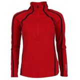 Nikkie Sportswear Geo Logo Ski Pully Dames Rood