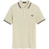 Fred Perry Twin Tipped Polo Heren Ecru