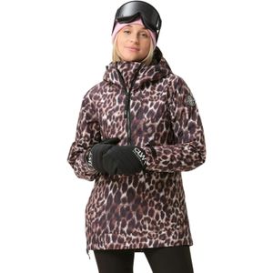 Colourwear Homage Anorak 2.0 Ski/snowboard Jas Dames Bruin Dessin L/40